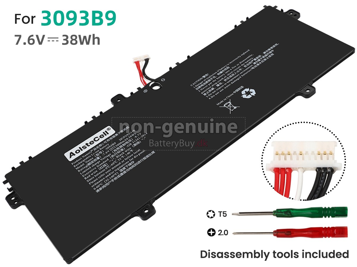 AolsteCell 3093B9 udskiftningsbatteri