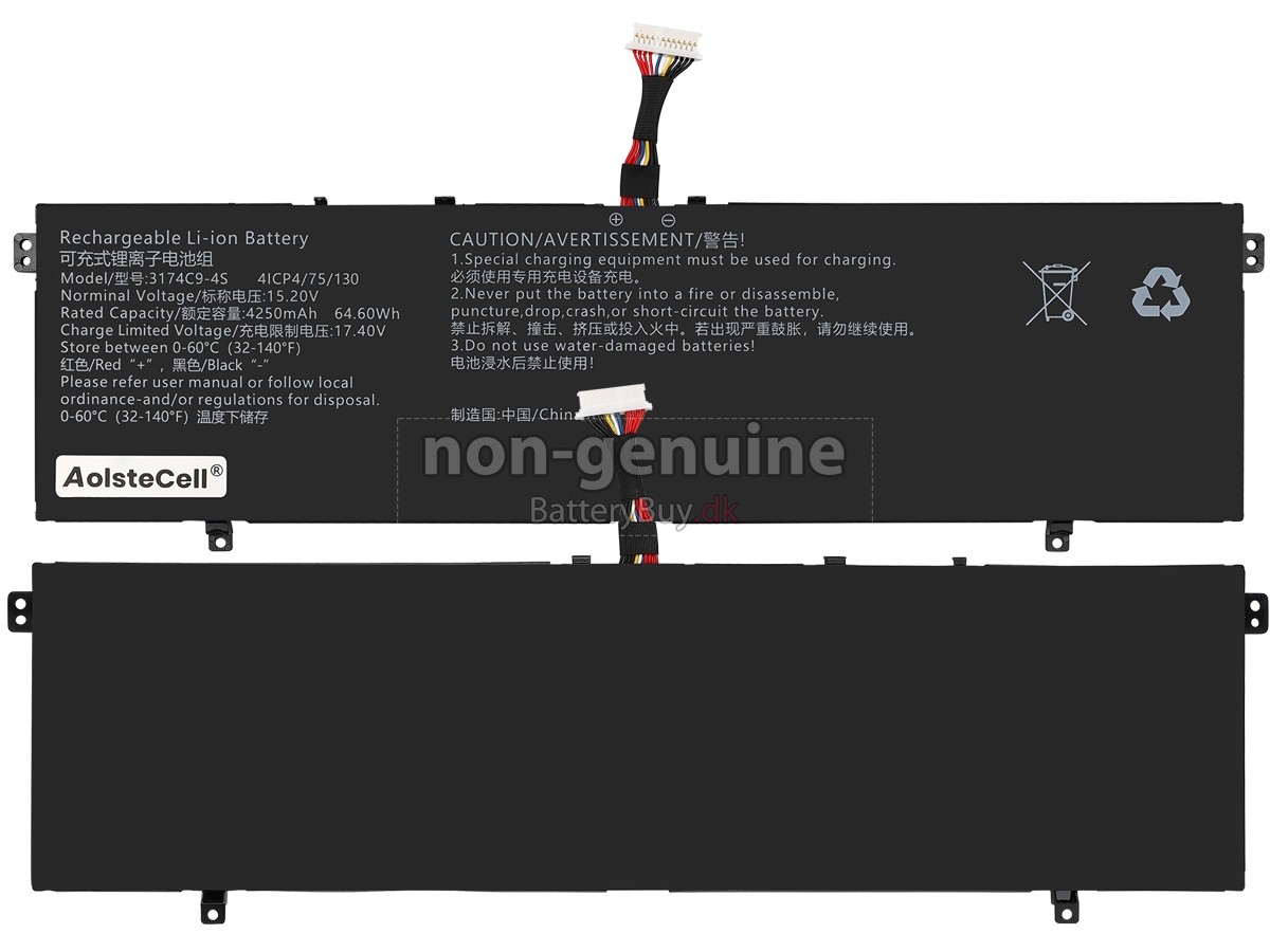 AolsteCell 3174C9-4S udskiftningsbatteri
