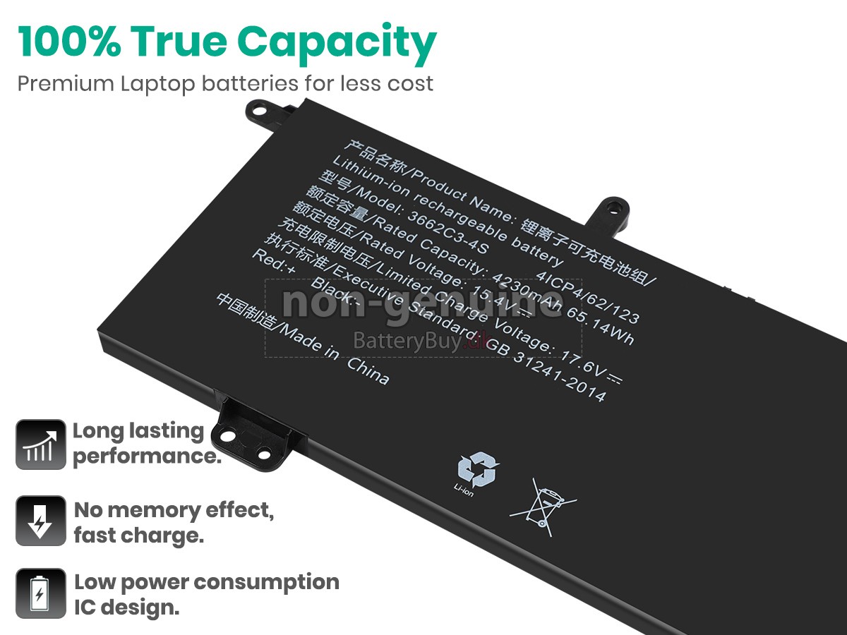 AolsteCell 3662C3-4S udskiftningsbatteri
