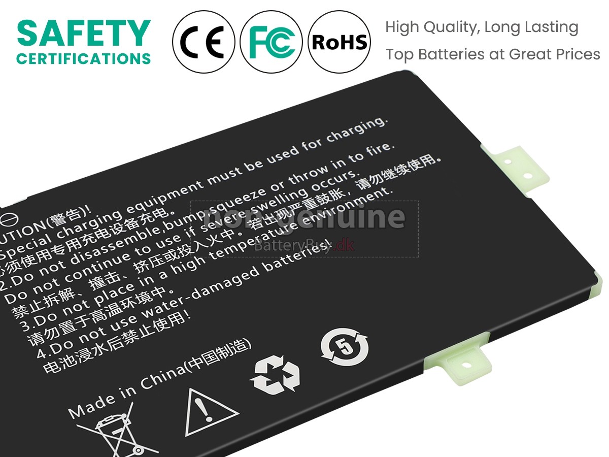 AolsteCell 377295-2S1P udskiftningsbatteri