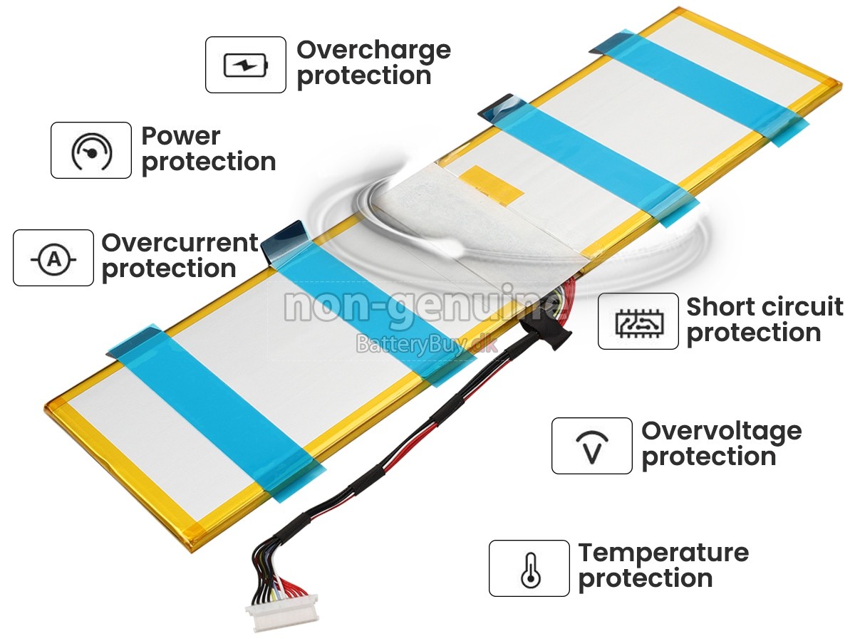 AolsteCell 3968B8-2S udskiftningsbatteri
