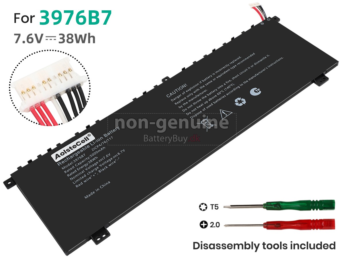 AolsteCell 3976B7 udskiftningsbatteri