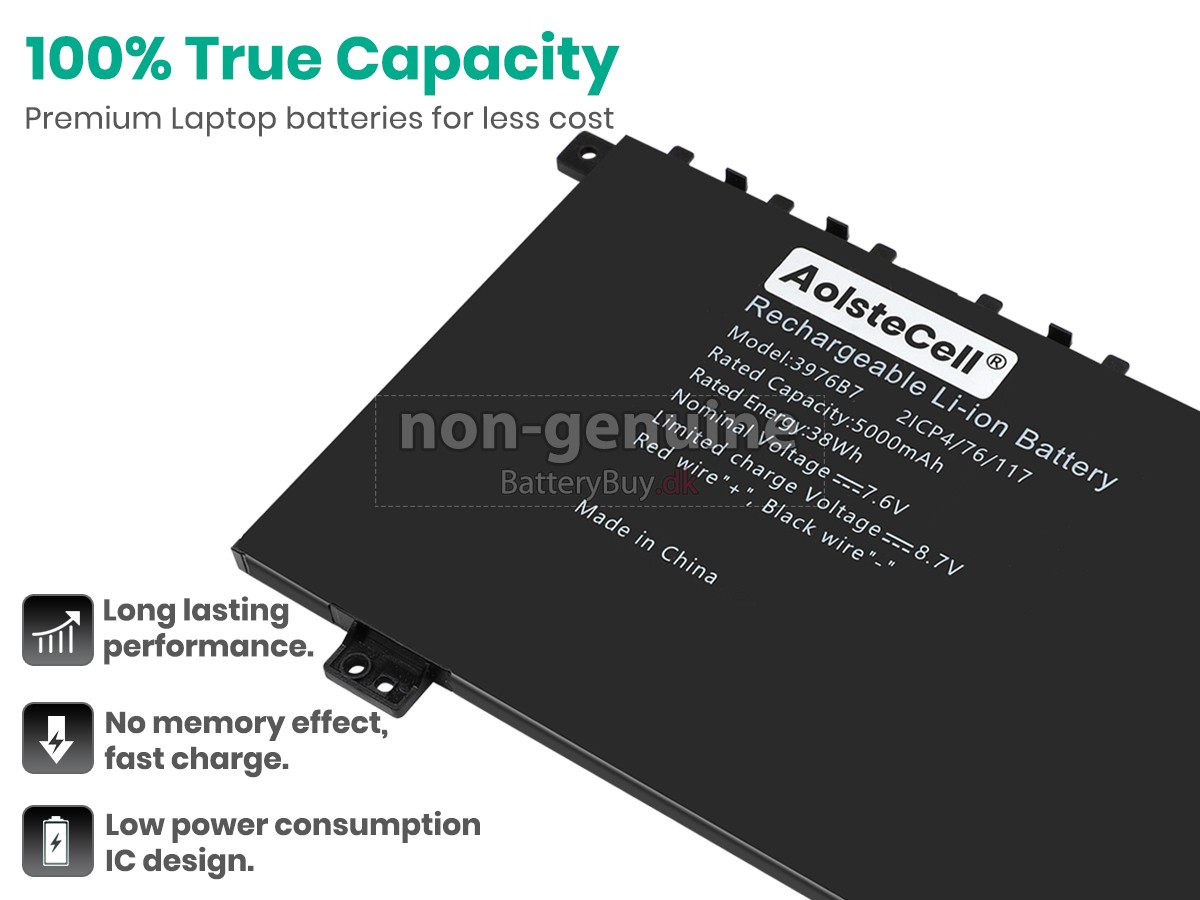 AolsteCell 3976B7 udskiftningsbatteri