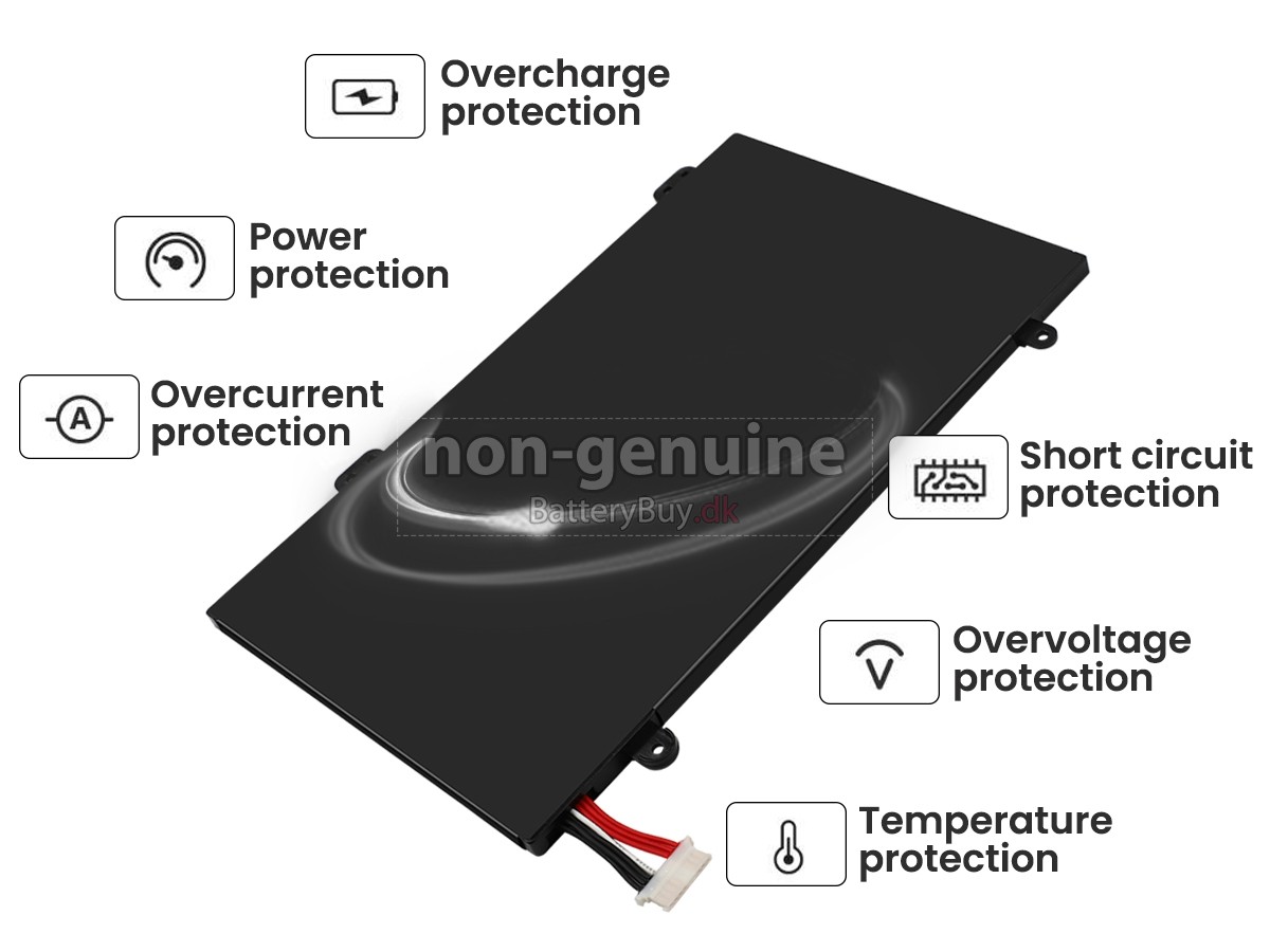AolsteCell 428086 udskiftningsbatteri