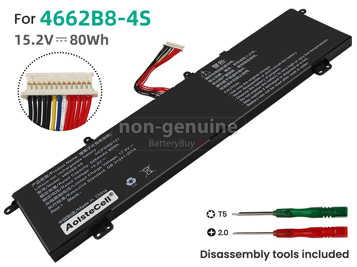 AolsteCell 4662B8-4S udskiftningsbatteri