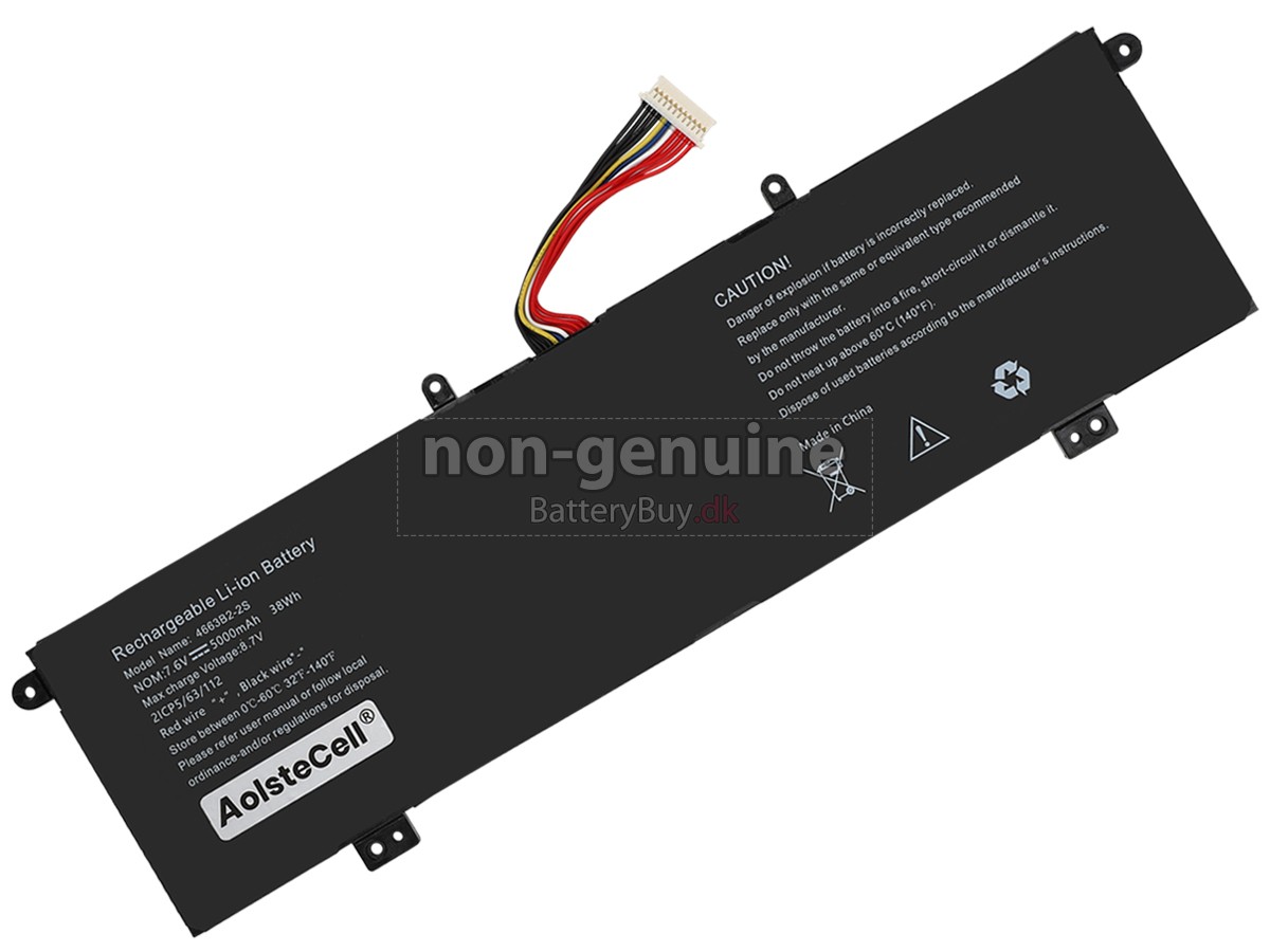 AolsteCell 4663B2-2S udskiftningsbatteri