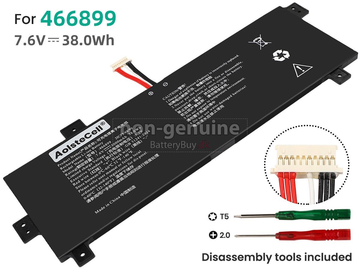 AolsteCell 466899 udskiftningsbatteri