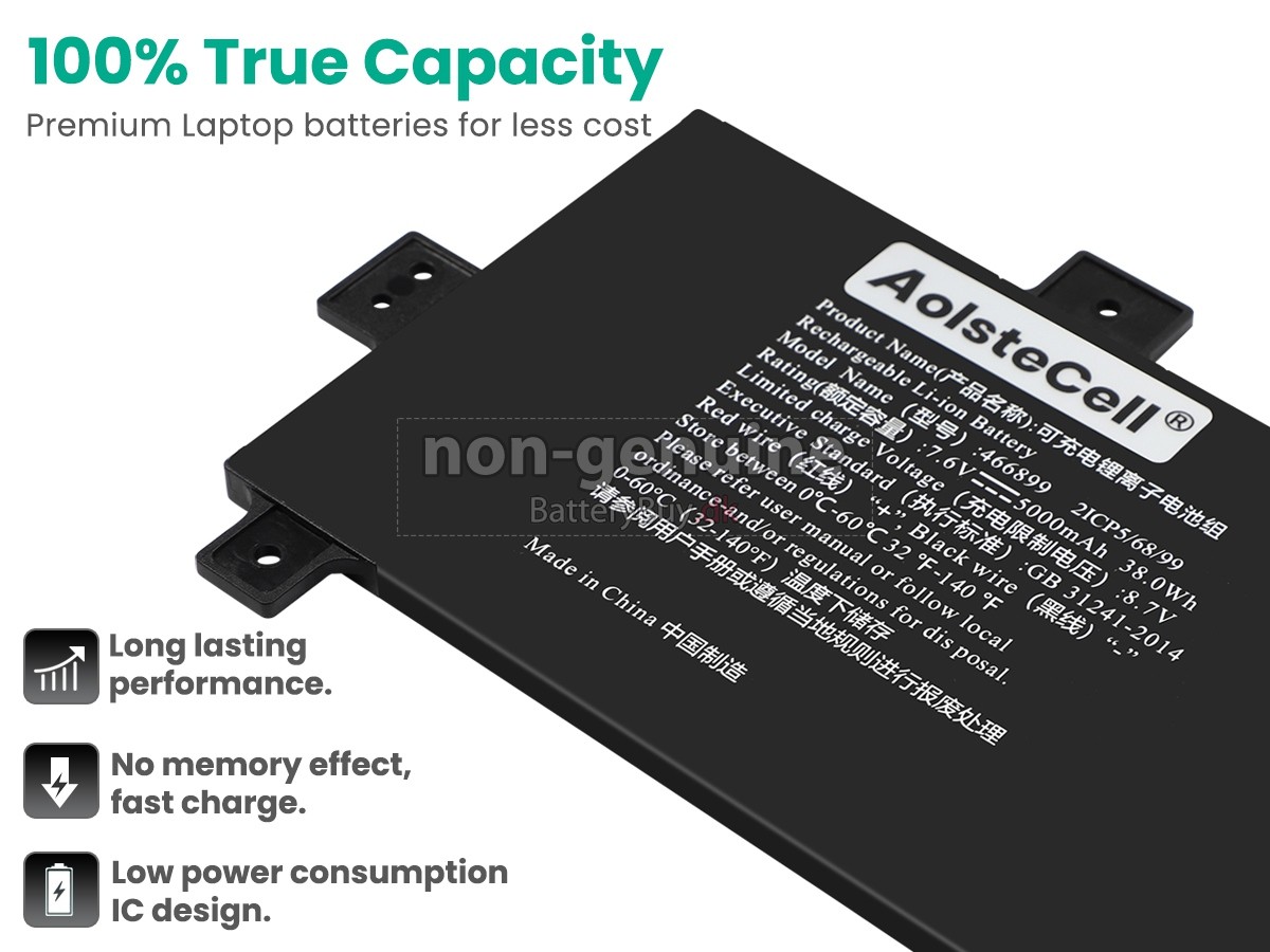 AolsteCell 466899 udskiftningsbatteri