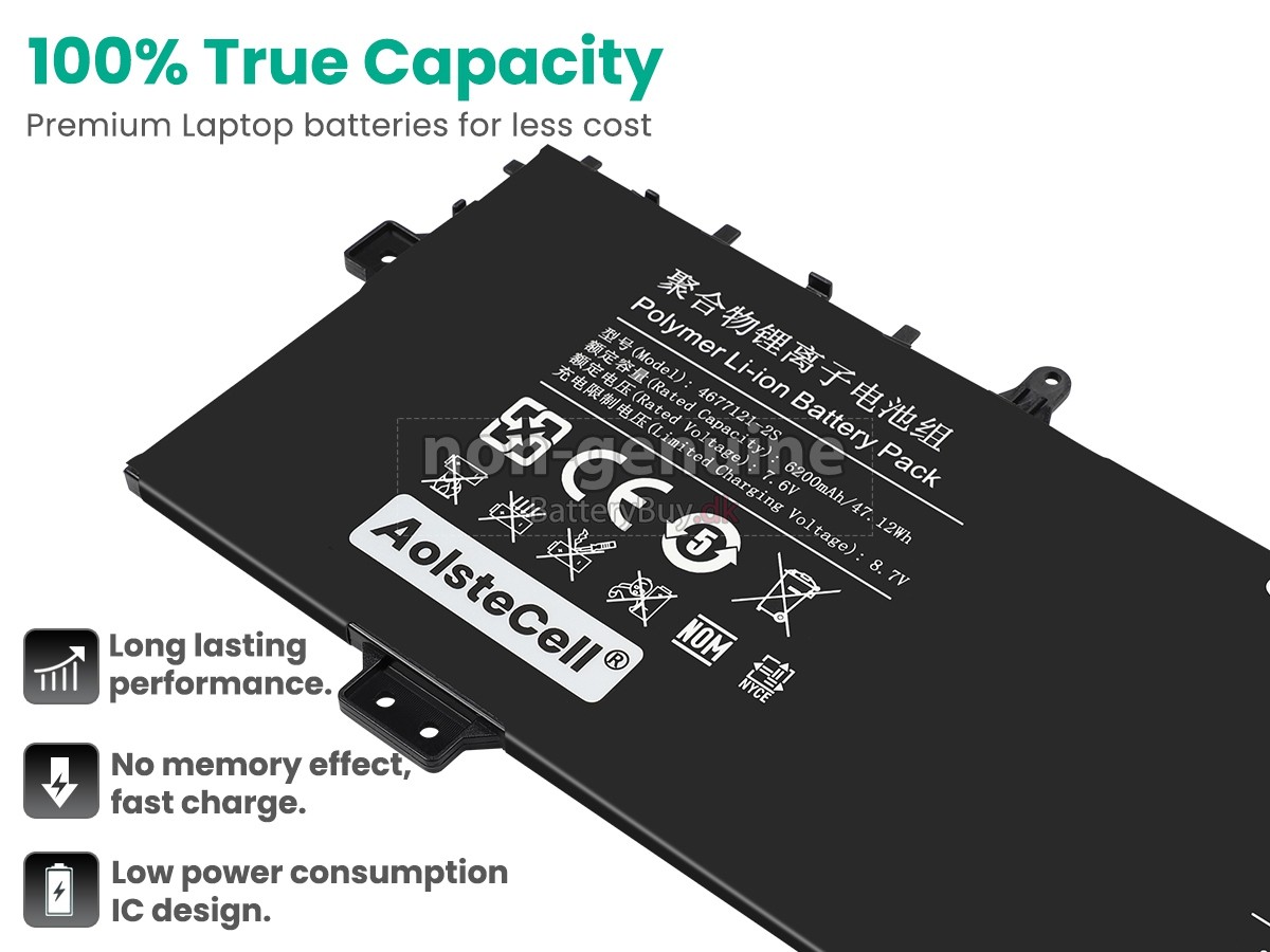 AolsteCell 4677121-2S udskiftningsbatteri
