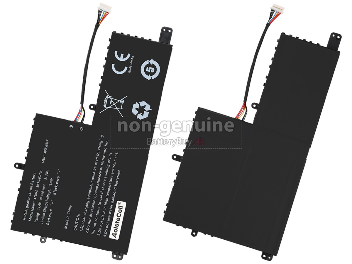 AolsteCell 4760A2 udskiftningsbatteri