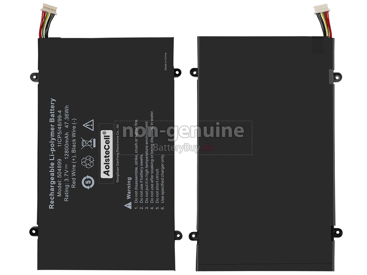 AolsteCell 504899 udskiftningsbatteri