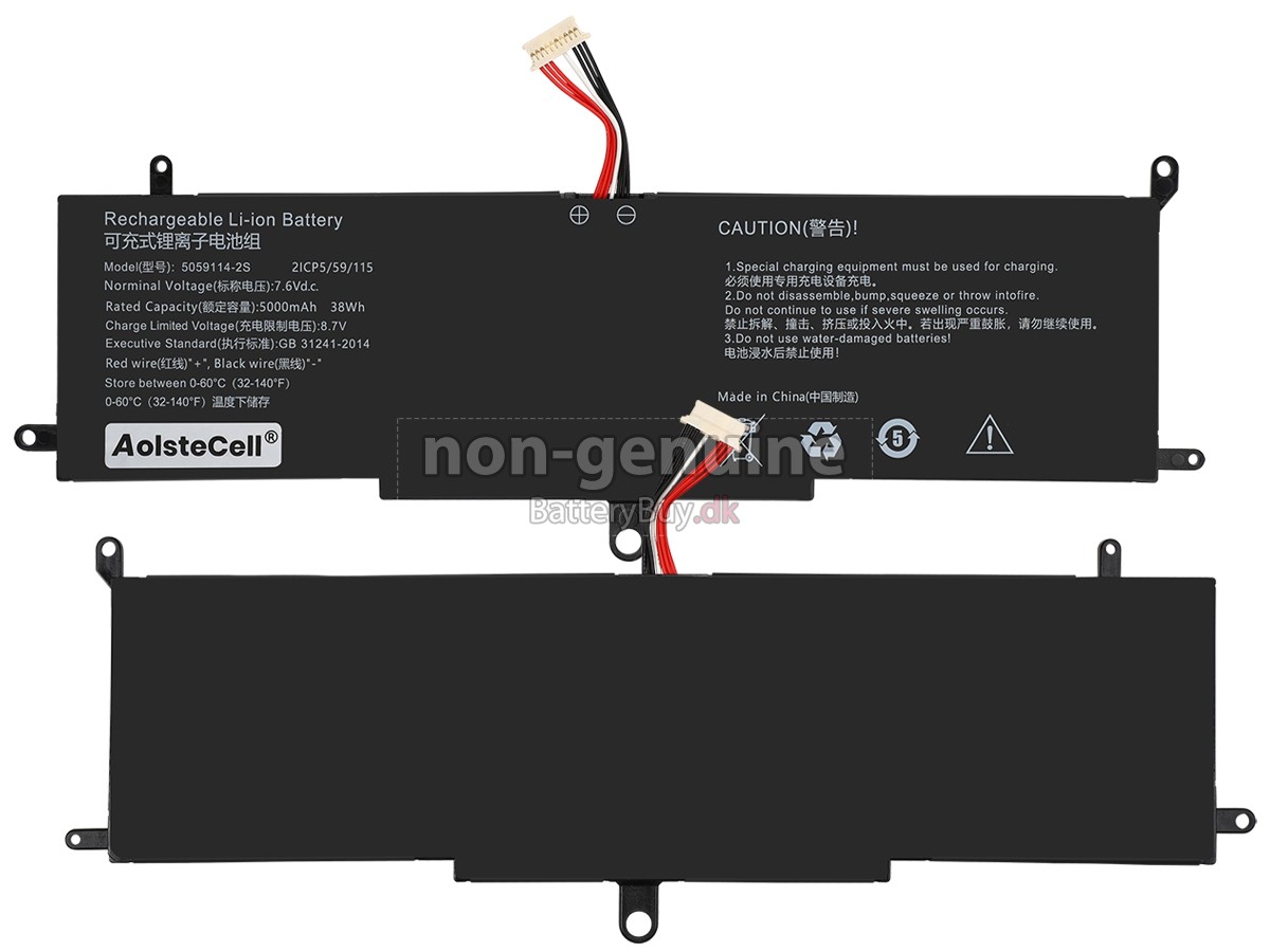 AolsteCell 5059114-2S udskiftningsbatteri