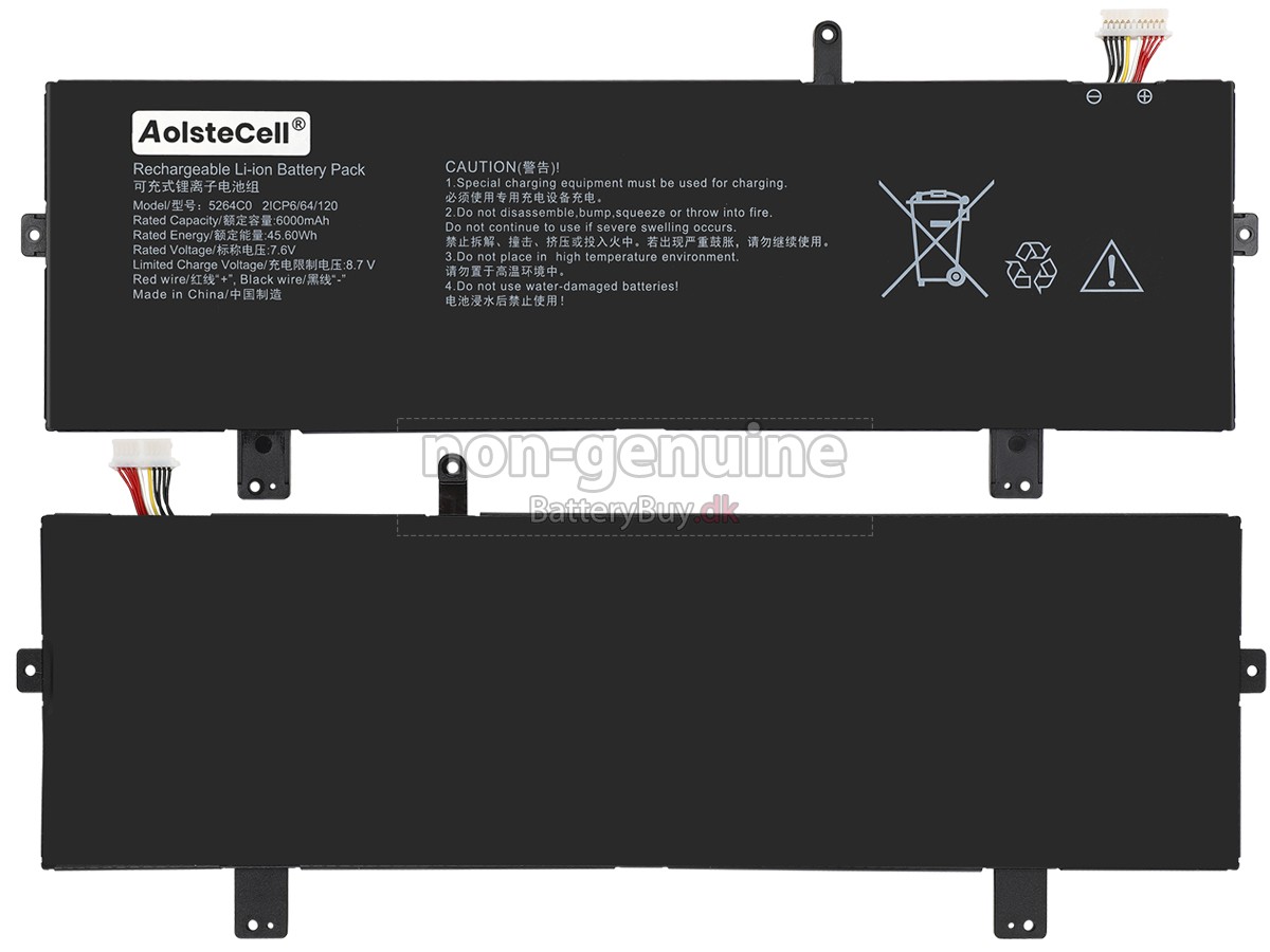 AolsteCell 5264C0 udskiftningsbatteri