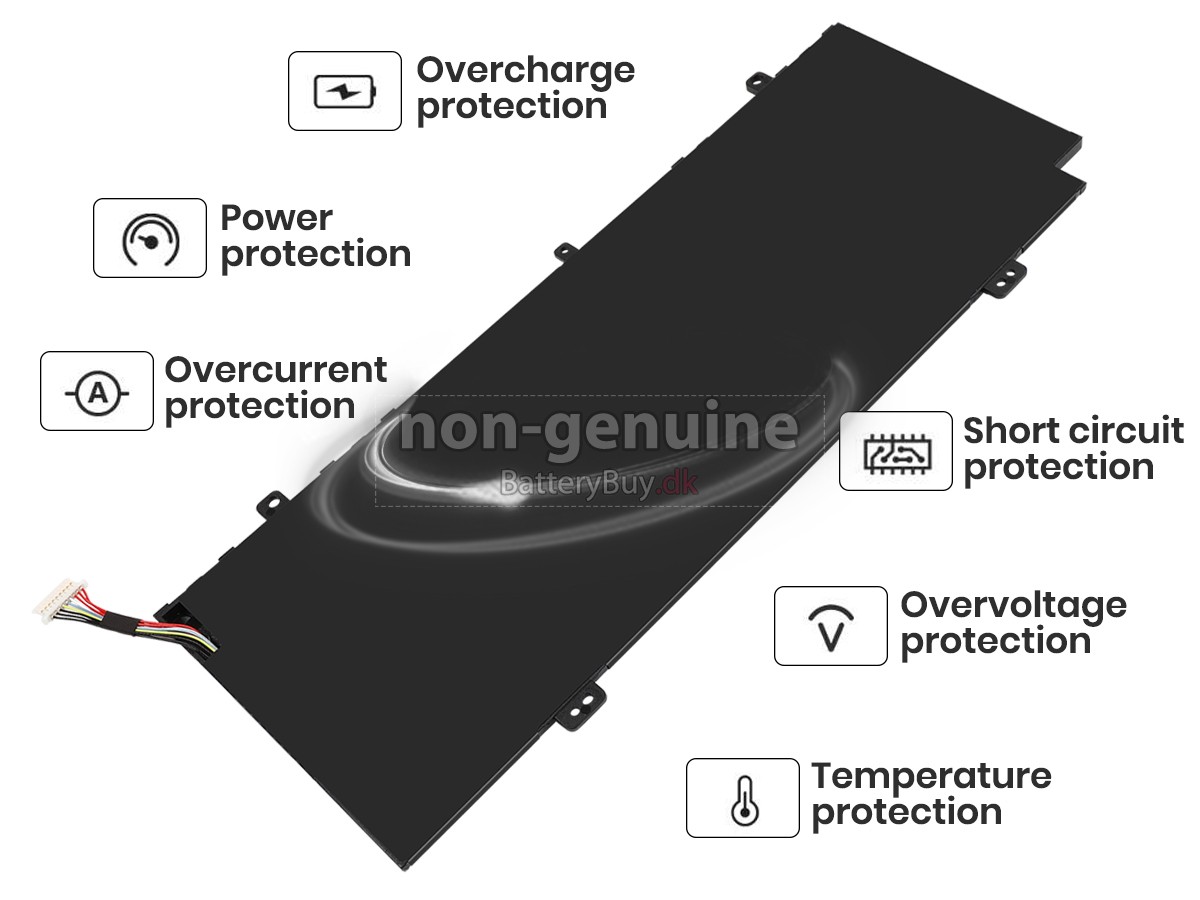 AolsteCell 528282 udskiftningsbatteri