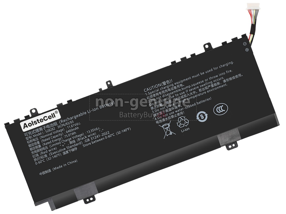 AolsteCell 528282 udskiftningsbatteri