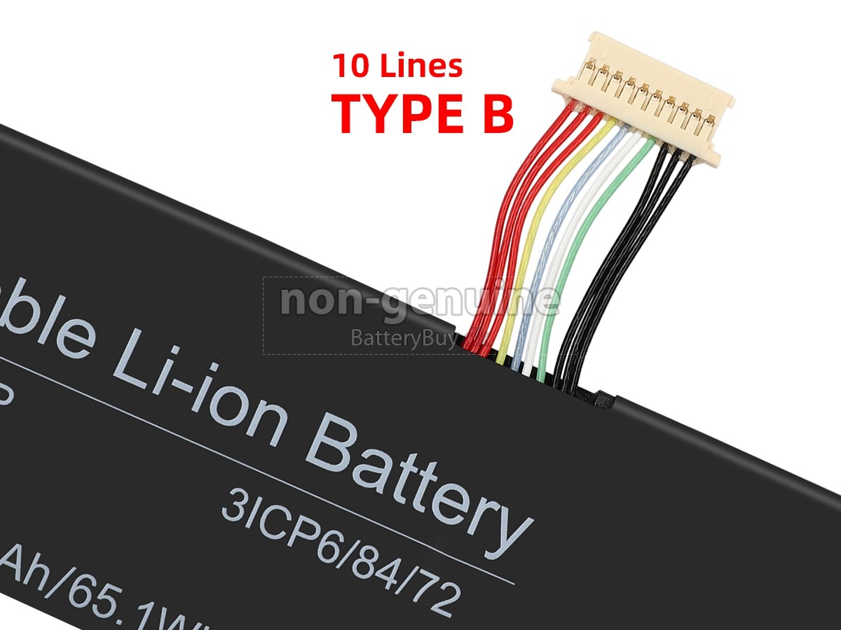 AolsteCell 548471-3S1P udskiftningsbatteri