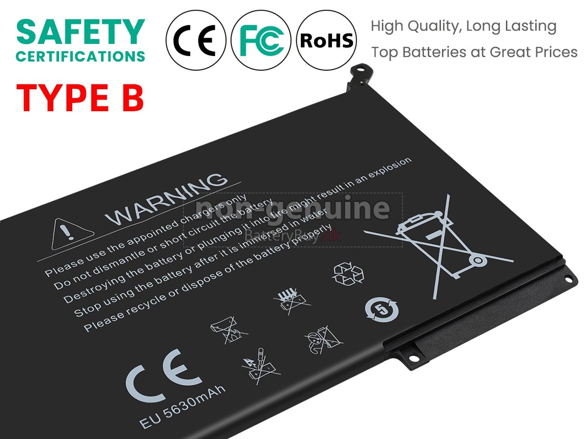 AolsteCell 548471-3S1P udskiftningsbatteri