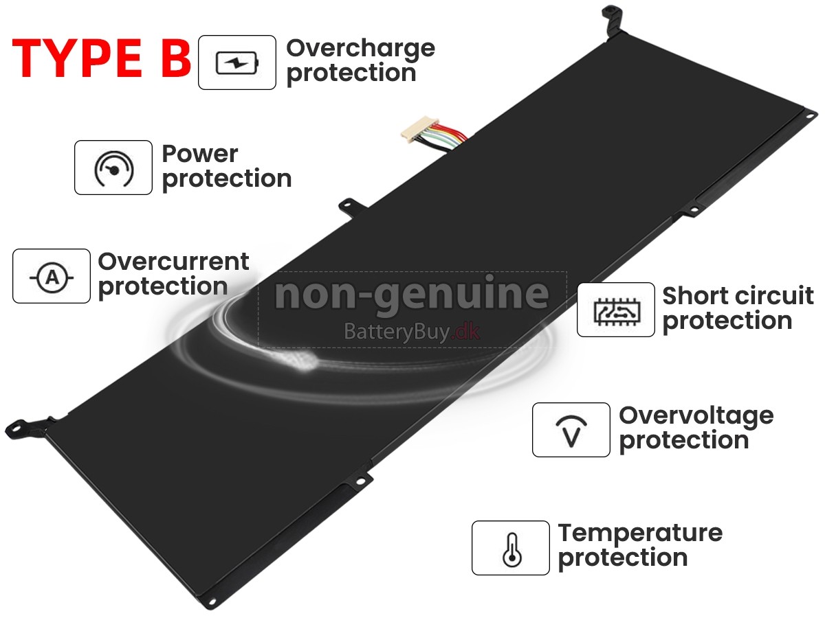 AolsteCell 548471-3S1P udskiftningsbatteri
