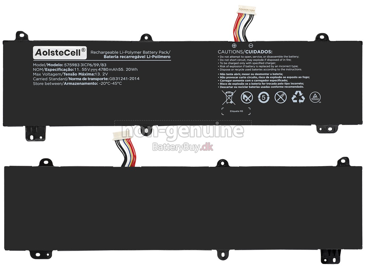 AolsteCell 575983 udskiftningsbatteri