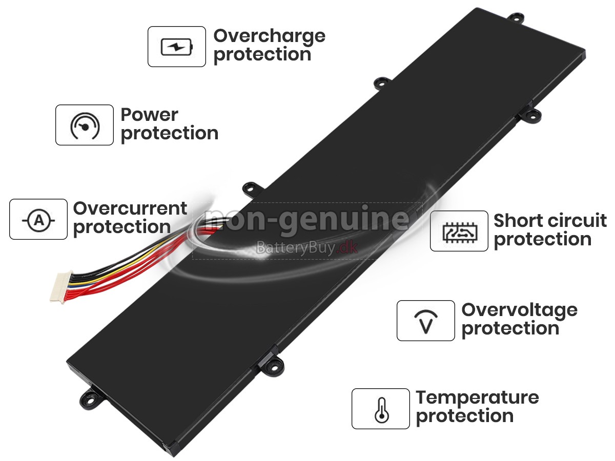 AolsteCell 596181-3S udskiftningsbatteri
