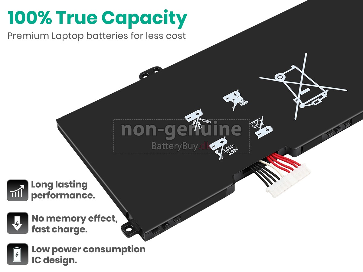 AolsteCell 609963-3S1P udskiftningsbatteri