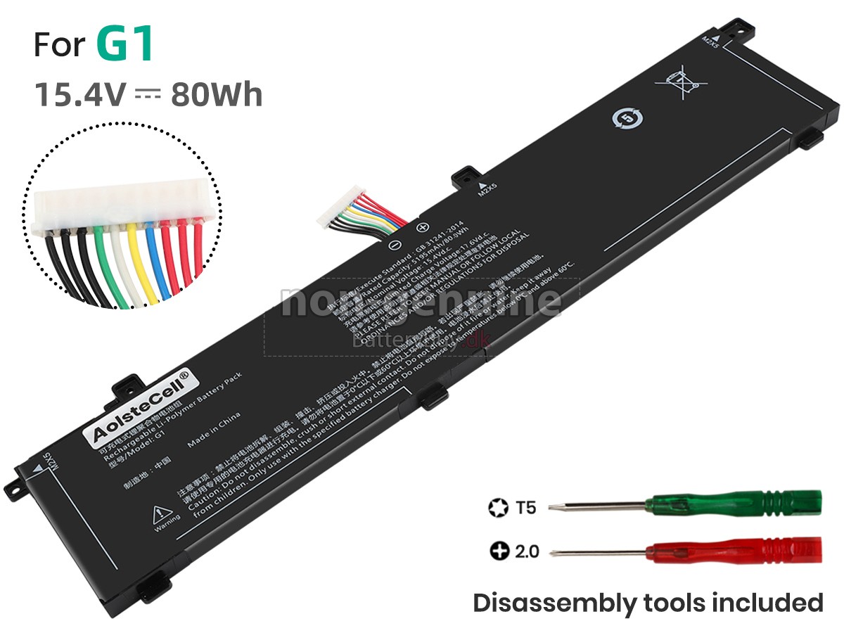 AolsteCell G1 udskiftningsbatteri