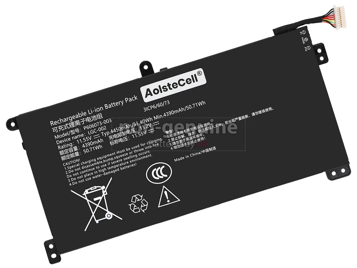 AolsteCell P606073-003 udskiftningsbatteri