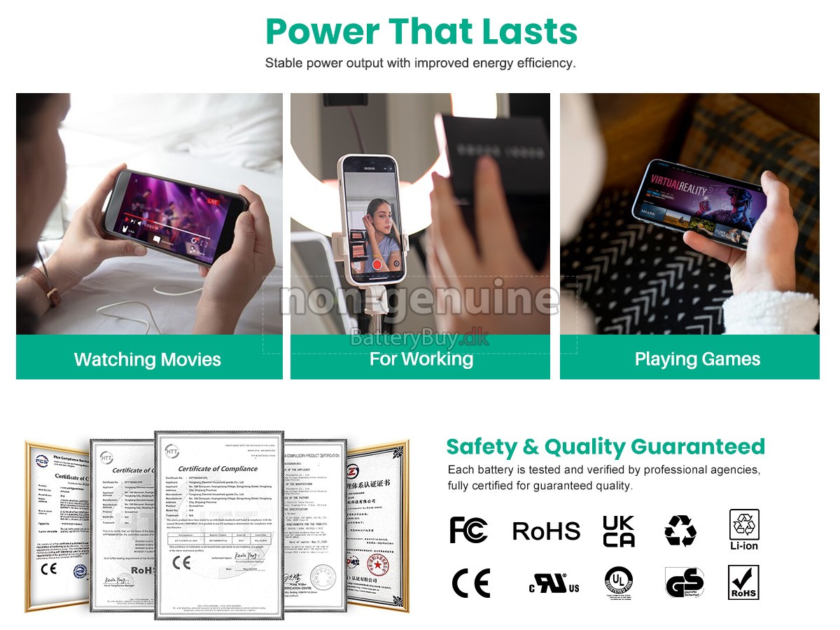 Apple A1421 udskiftningsbatteri