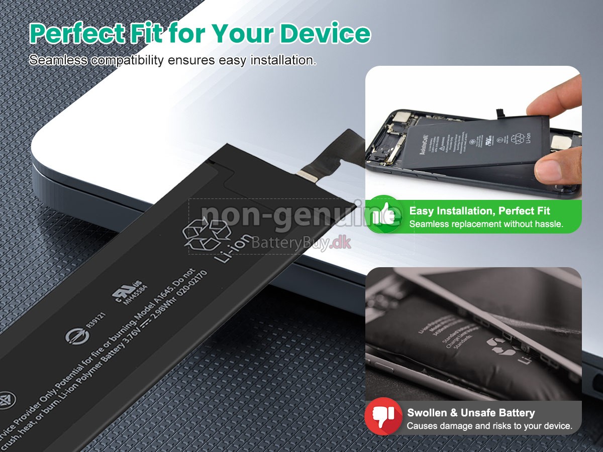 Apple A1645 udskiftningsbatteri