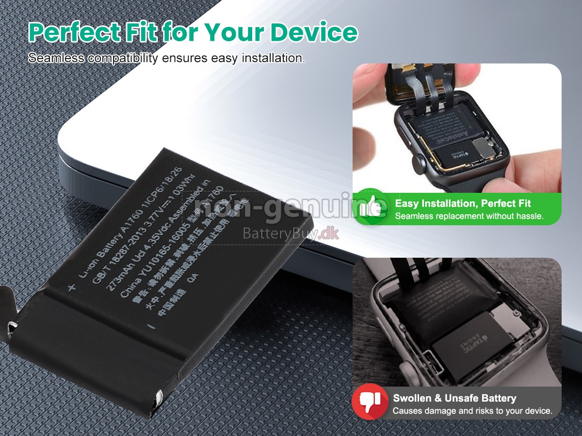 Apple IWATCH 2(38MM) udskiftningsbatteri