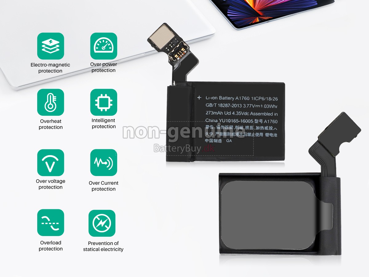 Apple IWATCH 2(38MM) udskiftningsbatteri