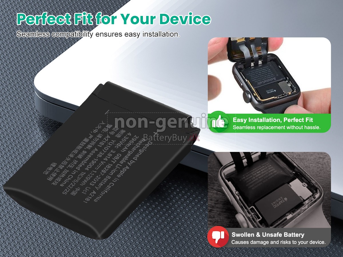 Apple WATCH SE LTE 44MM udskiftningsbatteri