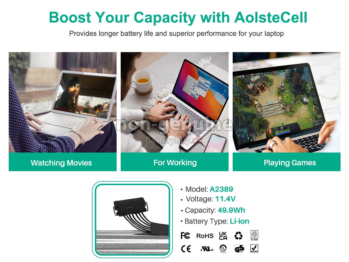 Apple MGN73LL/A udskiftningsbatteri