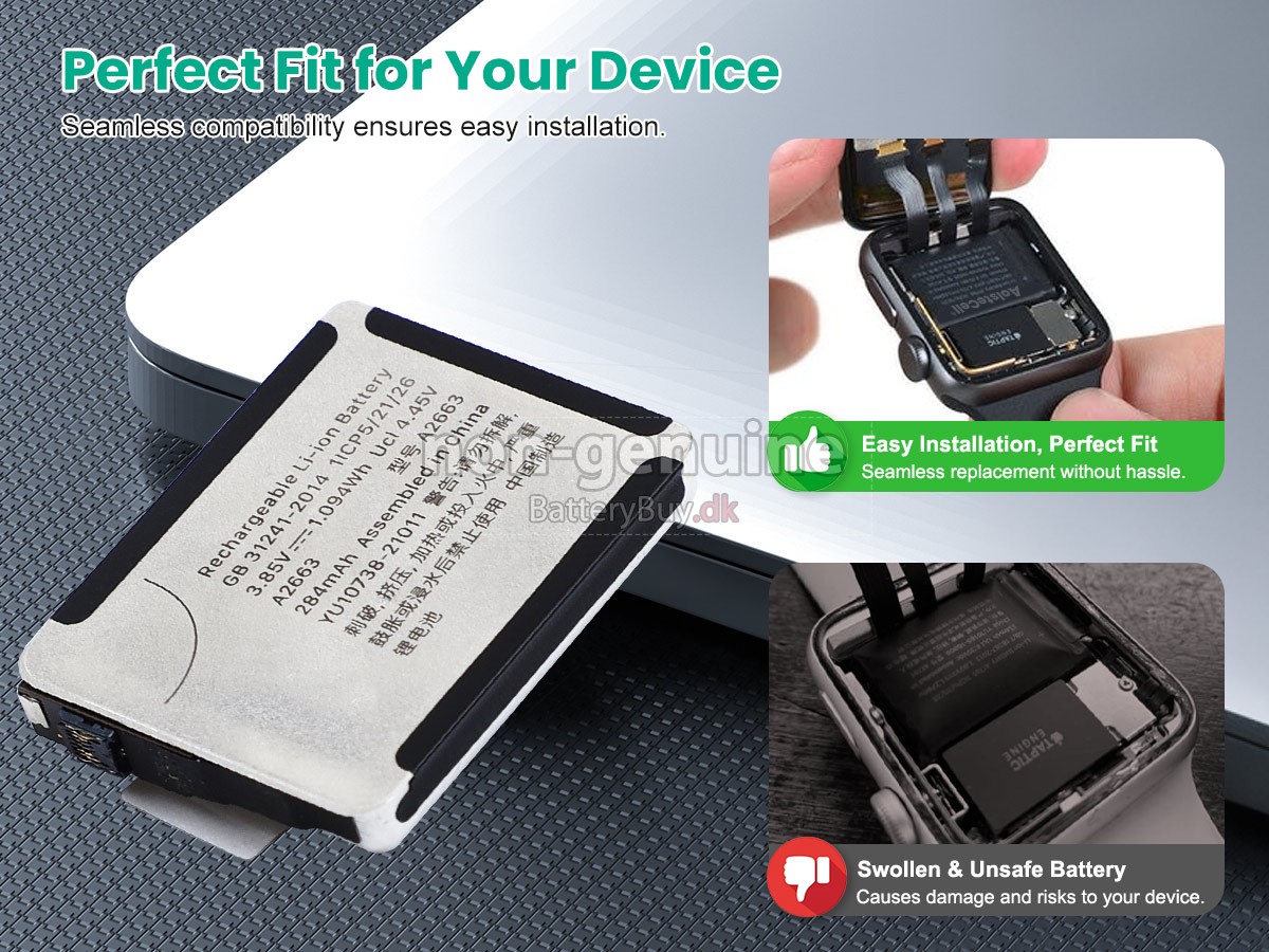 Apple A2772 EMC 8096 udskiftningsbatteri