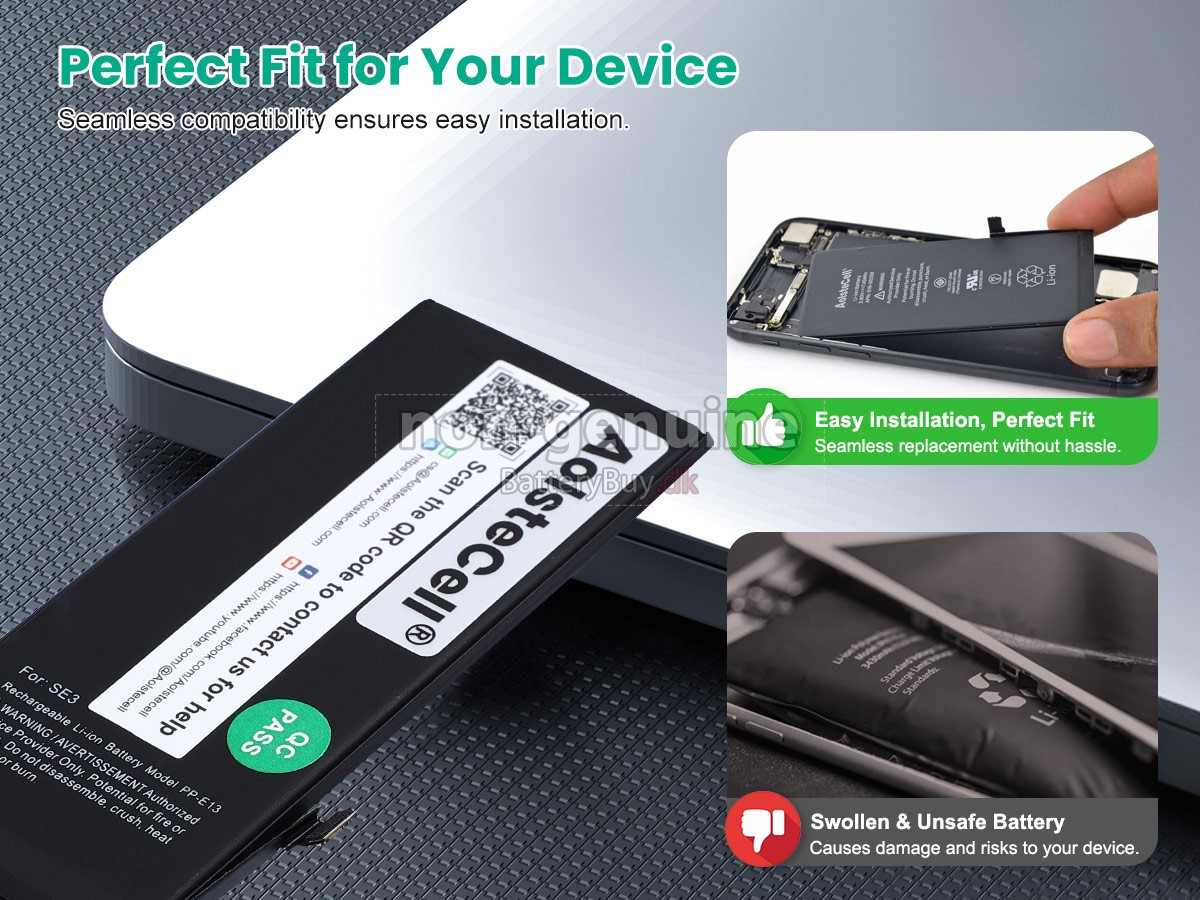 Apple IPHONE SE(3RD GEN 2022) udskiftningsbatteri