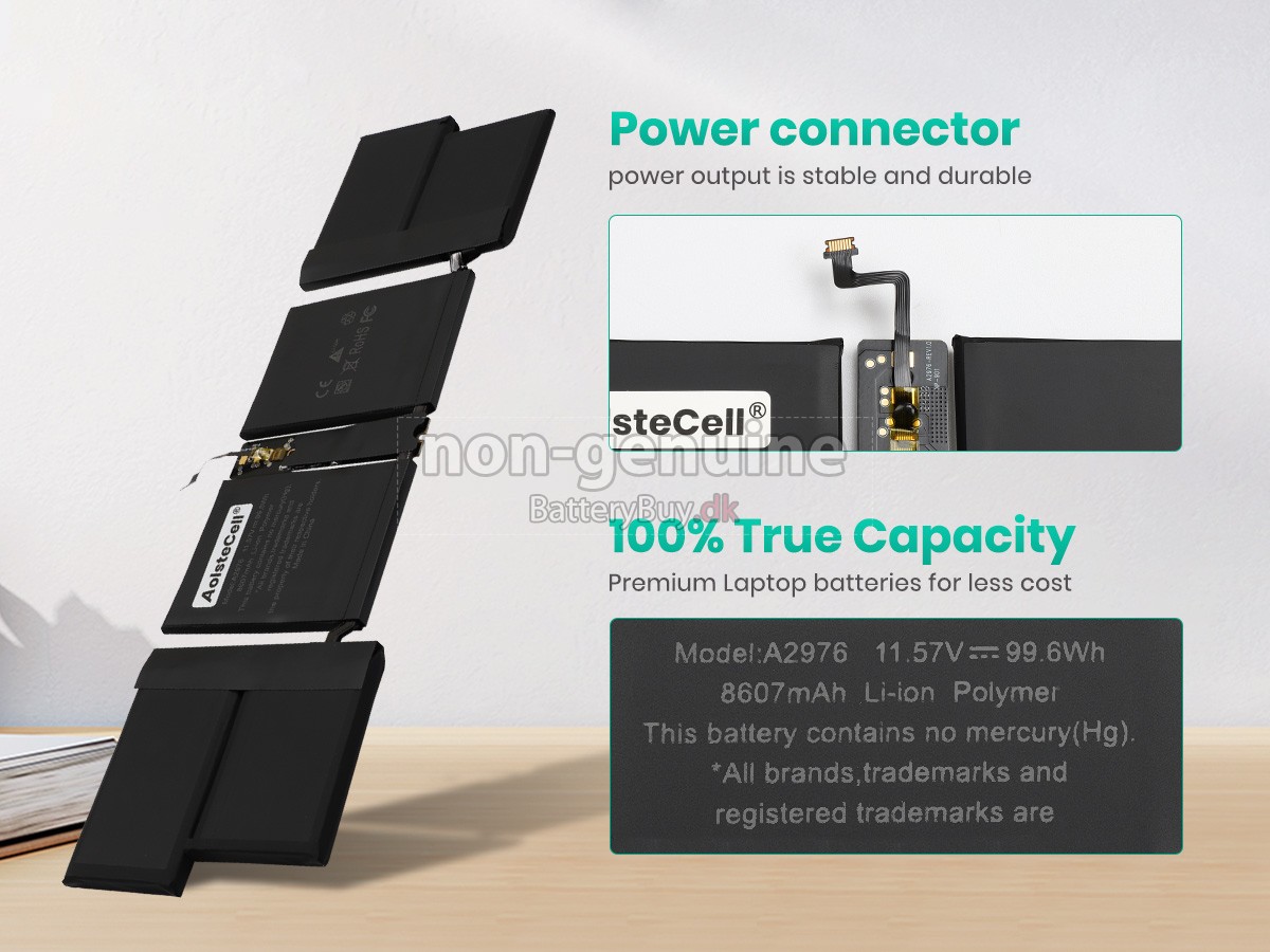 Apple A2976 udskiftningsbatteri