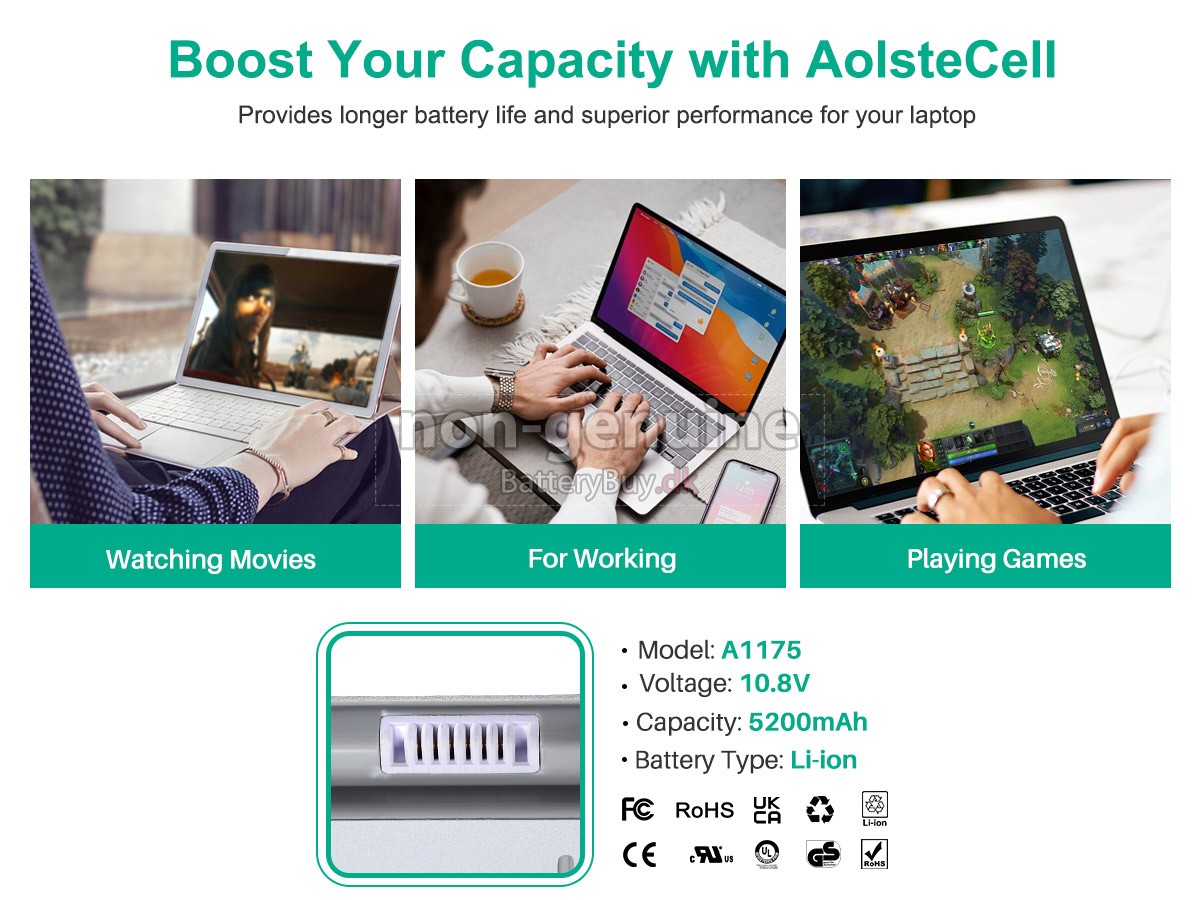 Apple MA601LL udskiftningsbatteri