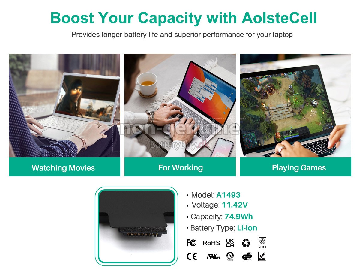 Apple ME865 udskiftningsbatteri