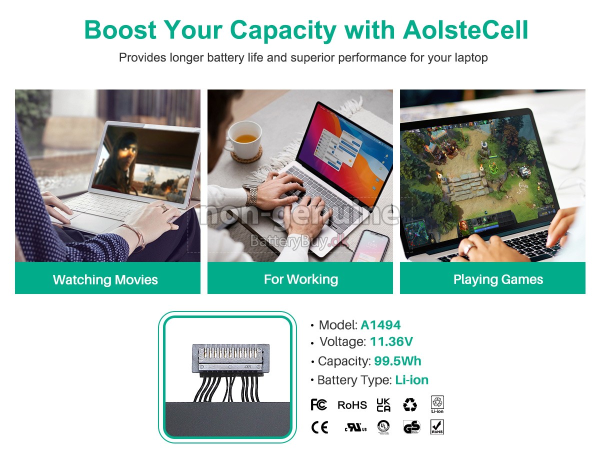 Apple ME293LL/A udskiftningsbatteri