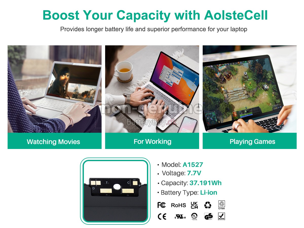 Apple MK4M2 udskiftningsbatteri