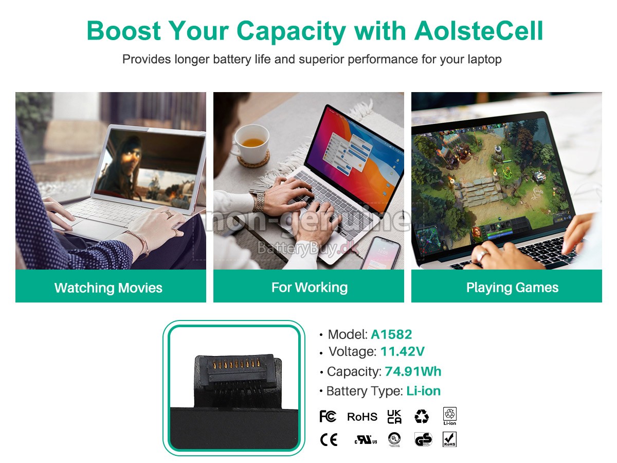 Apple MF841LL/A udskiftningsbatteri