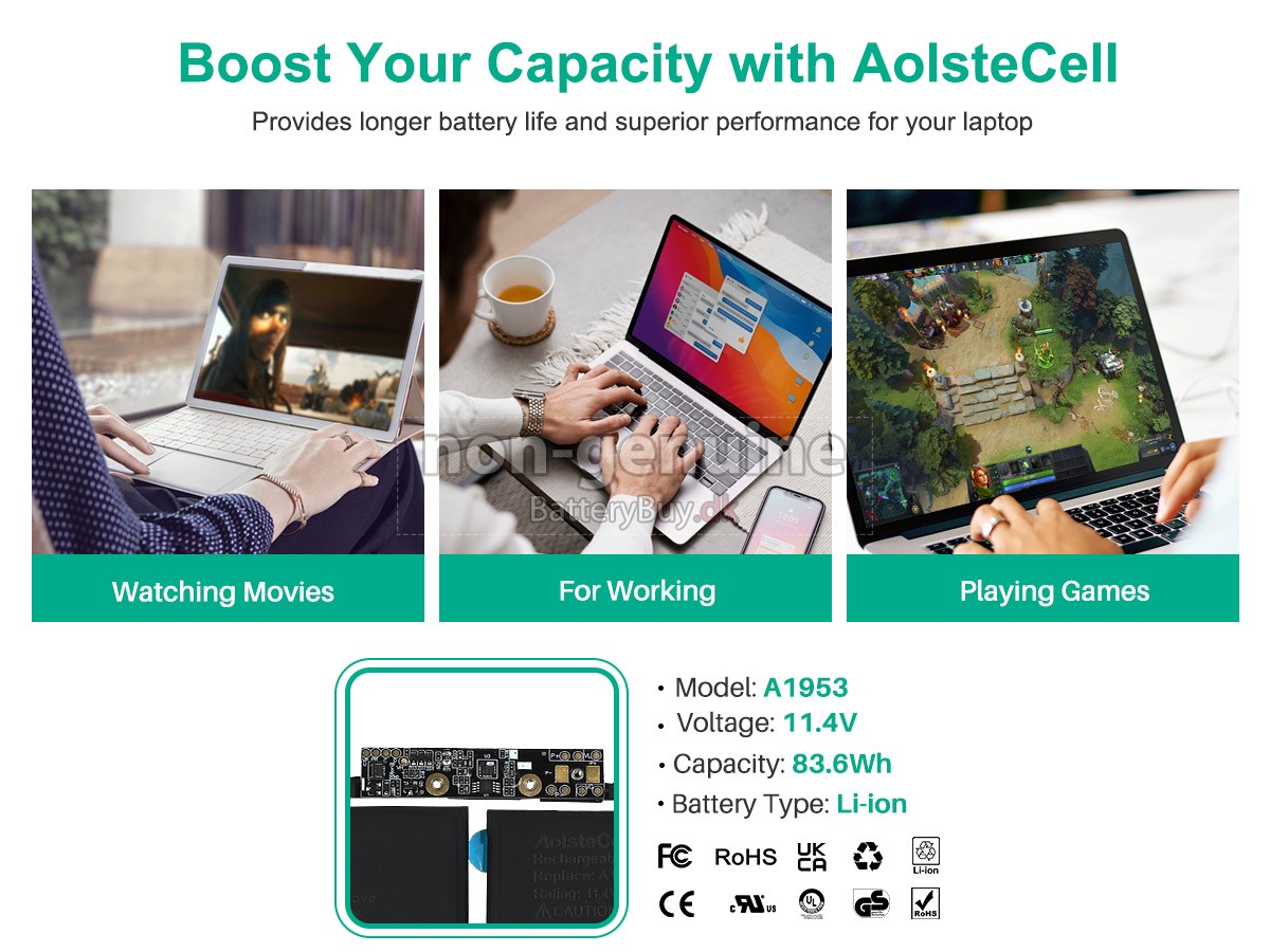 Apple 820-01095 udskiftningsbatteri