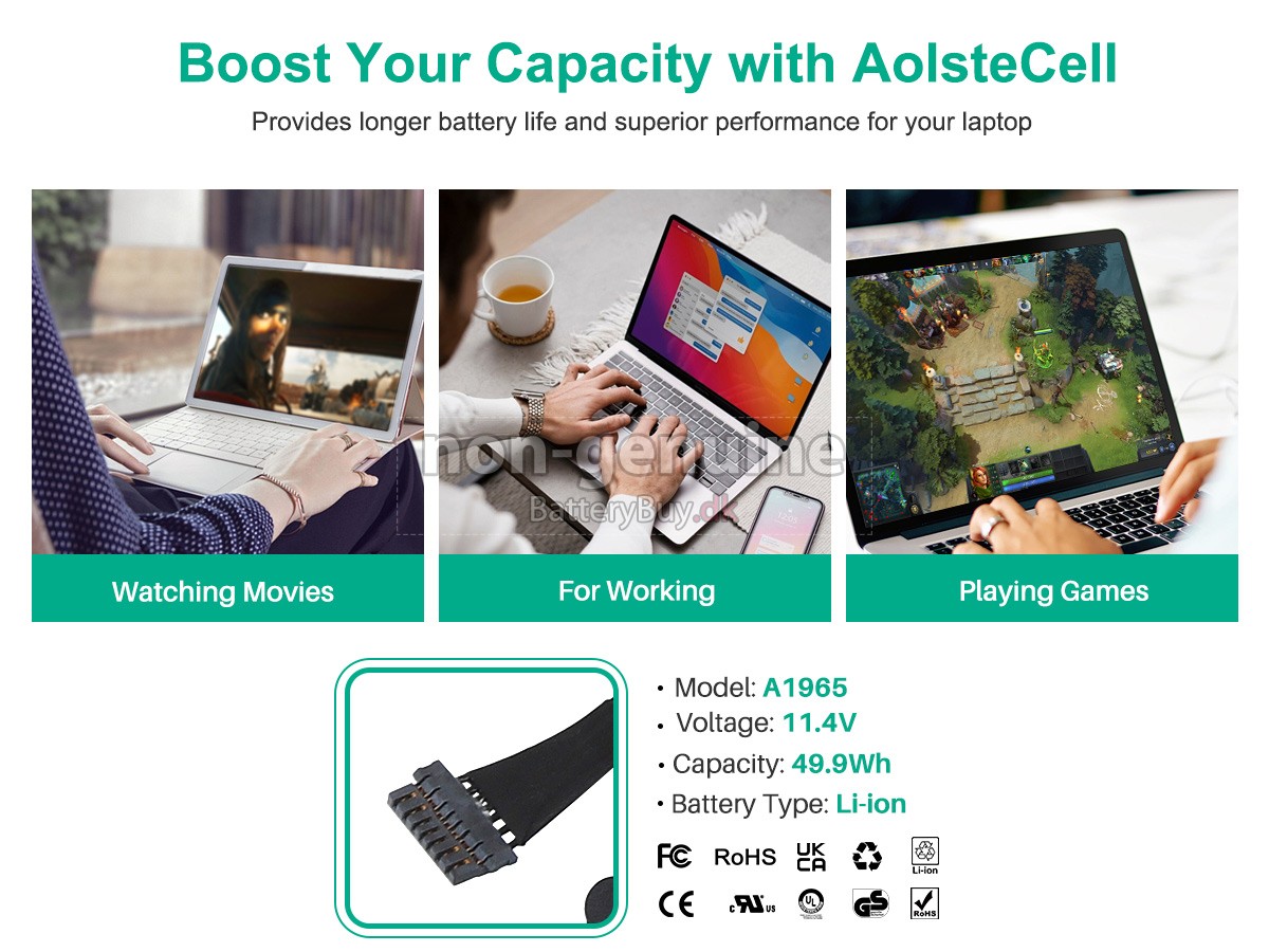 Apple MWTJ2LL/A udskiftningsbatteri