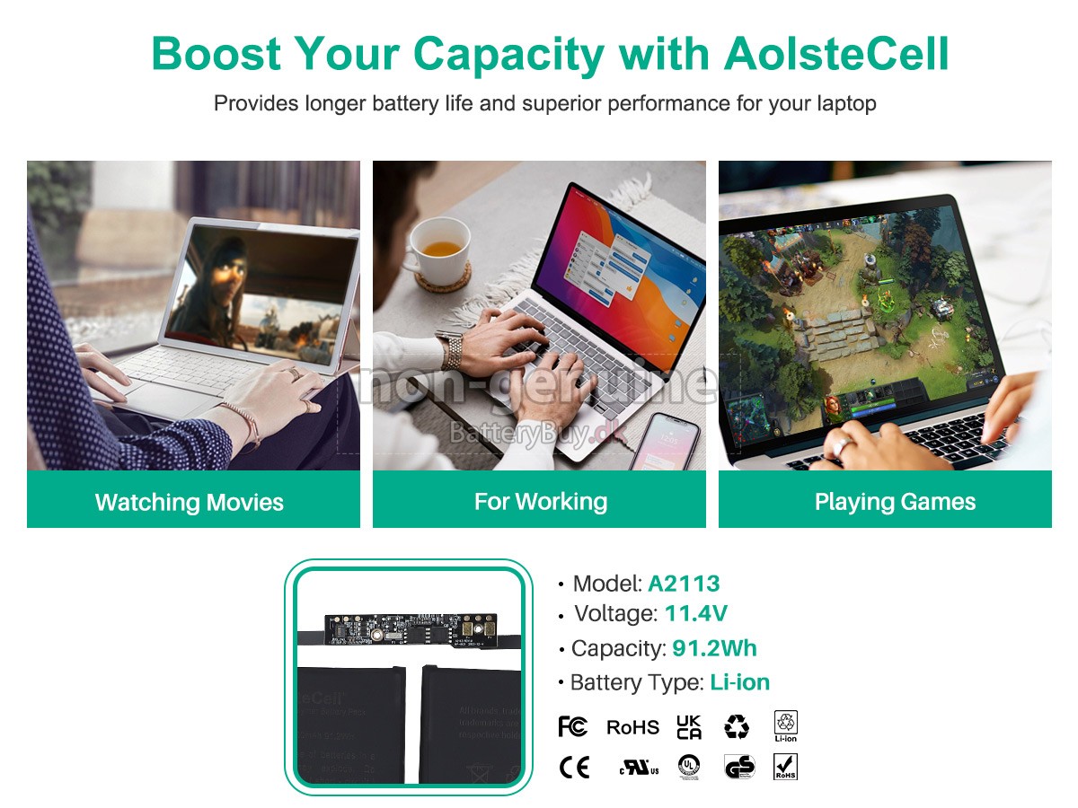 Apple 616-00533 udskiftningsbatteri