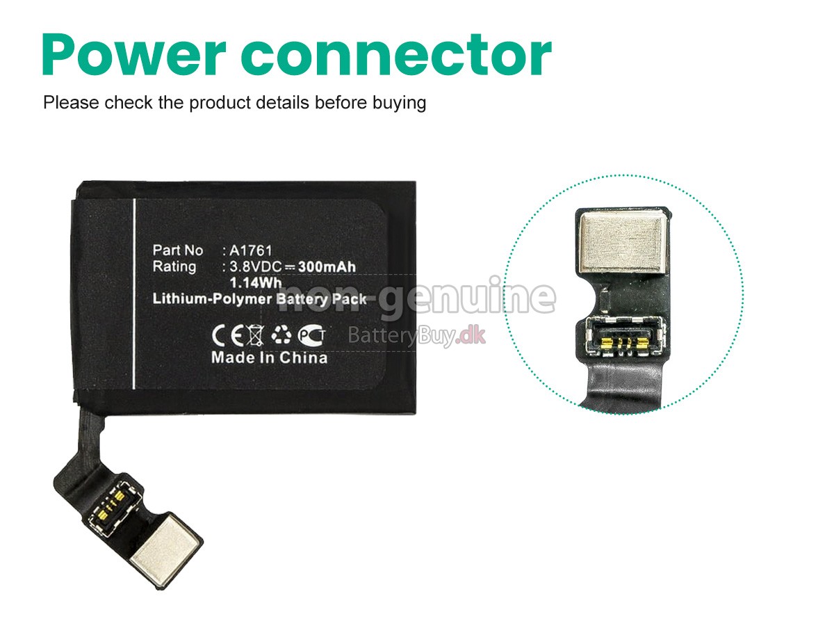 Apple A1817 udskiftningsbatteri