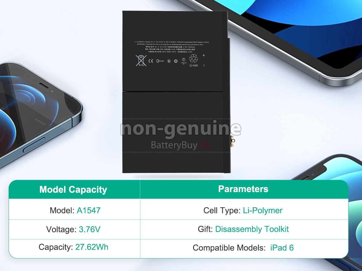 Apple MH1C2 udskiftningsbatteri