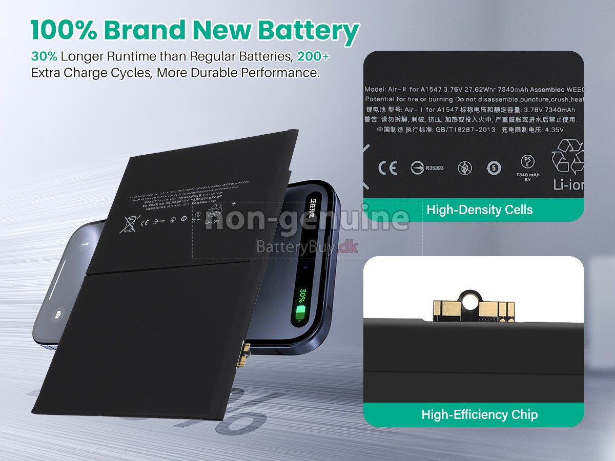 Apple MH1C2 udskiftningsbatteri