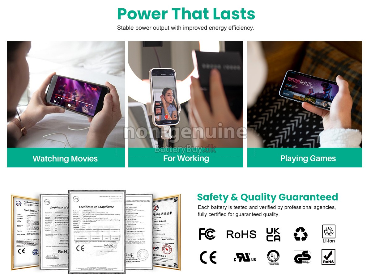 Apple MH1C2 udskiftningsbatteri