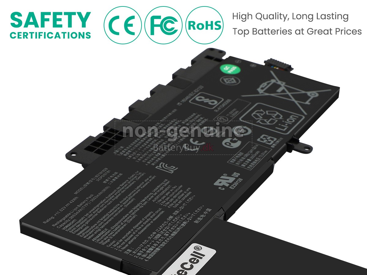 Asus B31N1629 udskiftningsbatteri