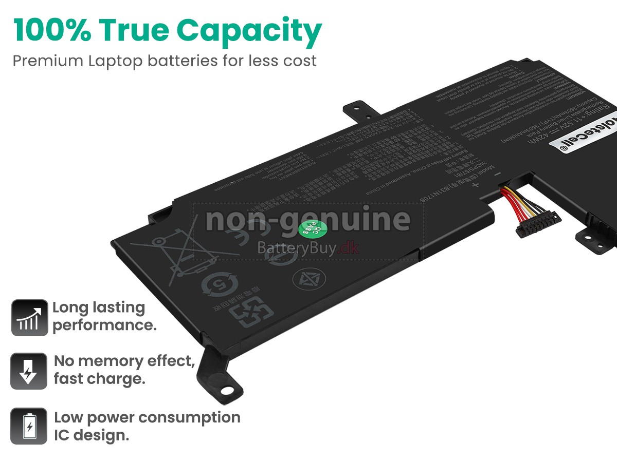 Asus B31N1708 udskiftningsbatteri